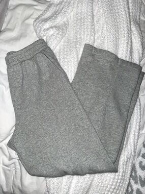 GAP wide leg sweatpants | gray